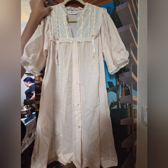 Other - Christian Dior Lace Trim Nightgown